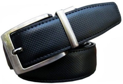 

VIBA Men Black Texas Leatherite Belt