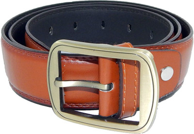 

Els Men Formal, Casual Brown Synthetic Belt, Brown-06