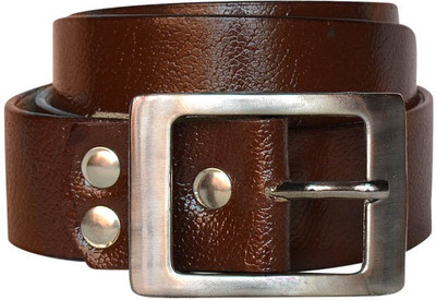 

Bueva Men Casual, Formal Brown Genuine Leather Belt, Brown - gl80dot