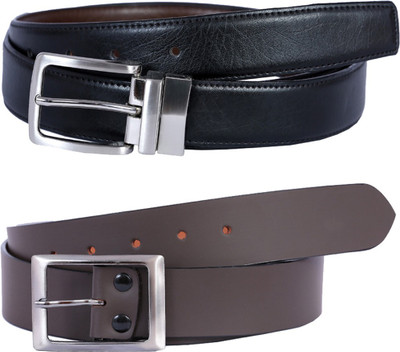 

Hardys Men Casual Multicolor Genuine Leather Reversible Belt