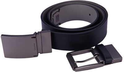 

Calvin Klein Men Casual Black Genuine Leather Belt