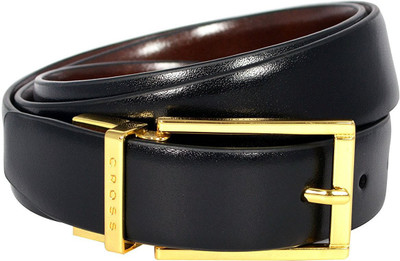 

Cross Men Casual, Formal Black, Brown Genuine Leather Reversible Belt