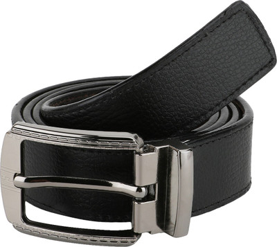 

Lydc London Men Casual Black Synthetic Belt, Black01