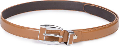 

Buckle Up Women Tan Artificial Leather Belt