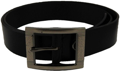 

jimmy carter Men Casual, Formal Black Genuine Leather Belt
