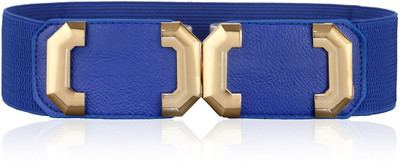 

Calvino Women Casual, Formal Blue Artificial Leather Belt