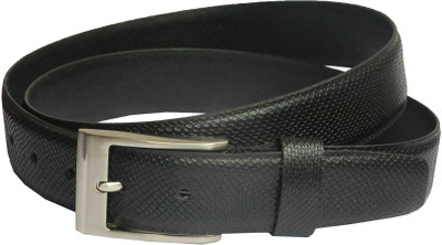 

eXcorio Men Formal Black Genuine Leather Belt