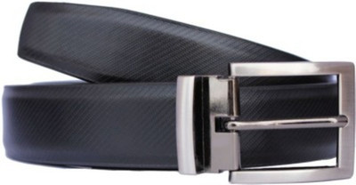 

Whoolsell Men Black Genuine Leather Reversible Belt