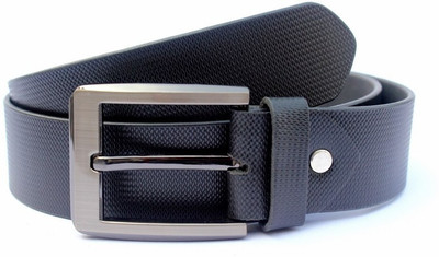

Tops Men Casual Black Genuine Leather Belt