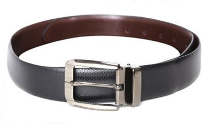 

John Players Men Belt, Jet black