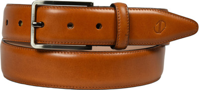 

James Aston Men Formal Tan Genuine Leather Belt