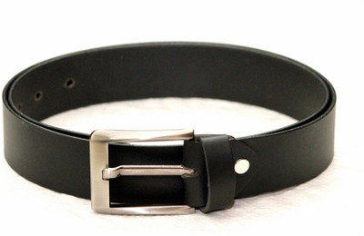 

Tops Men Formal Black Genuine Leather Belt