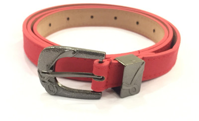 

Sir Michele Women Casual Red Artificial Leather Belt