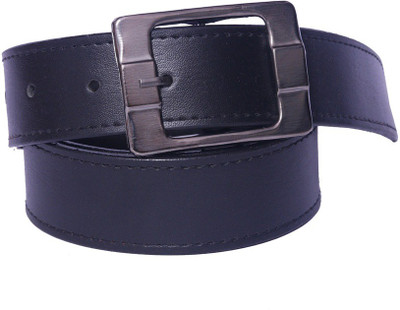 

OODI Men Black Artificial Leather Belt