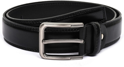 

Buckle Up Men Formal Black Artificial Leather Belt
