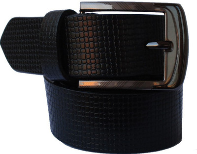 

Klaska Men Formal Black Genuine Leather Belt