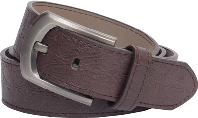 

The Brandstand Men Casual Brown Texas Leatherite Belt