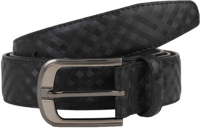 

Ellis Men Formal Black Genuine Leather Belt