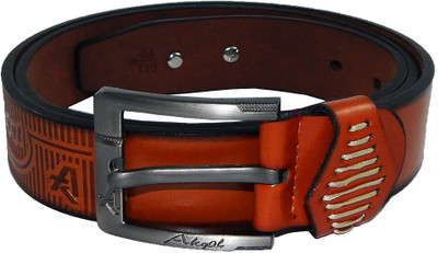 

Els Men Beige Synthetic Belt, Beige-66