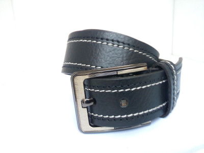 

WSD Men Formal Black Artificial Leather Belt