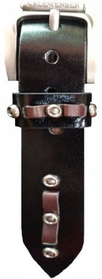 

Srbelt Men Black Texas Leatherite Belt