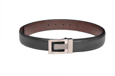 

Scarleti Men Formal Black Artificial Leather Reversible Belt