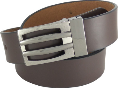 

Alfami Men Casual, Party, Formal, Evening Brown Genuine Leather Belt, Smooth brown