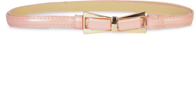 

Buckle Up Women Pink Artificial Leather Belt