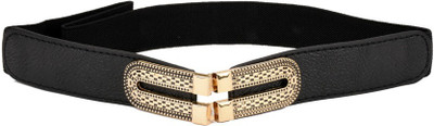 

Tiekart Women Casual Black Synthetic Belt