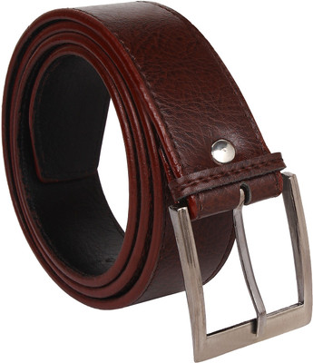 

Ultimate Collection Men Casual Brown Artificial Leather Belt, Black