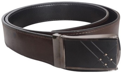 

Aam Shopping Men Casual Brown Artificial Leather Belt