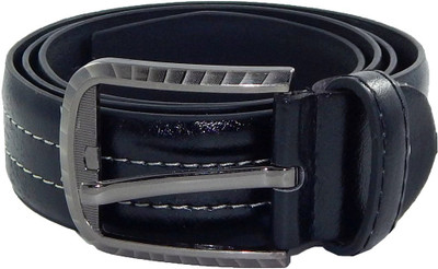 

Els Men Black Synthetic Belt, Black-04
