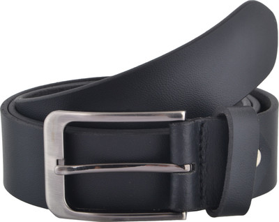 

WRODE Men Casual, Evening, Party, Formal Black Genuine Leather Belt