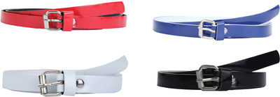 

SRS Women Casual Black, Blue, Red, White Synthetic Belt
