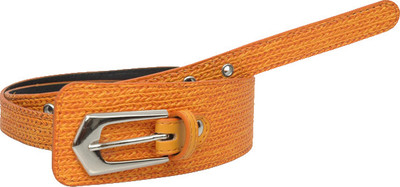 

Baggit Women Casual Orange Genuine Leather Belt