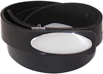 

SFA Men Formal Black Artificial Leather Belt, Blackcode812