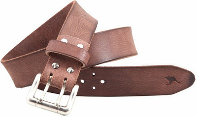 

Kangoo Men Casual Brown Genuine Leather Belt