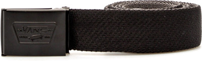 

Vans Men Casual, Formal Grey, Black Fabric Reversible Belt, Black;grey