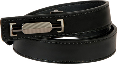 

Dertaste Men Party, Formal Black Artificial Leather Belt