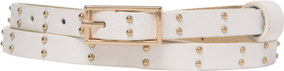 

Vero Moda Women White Artificial Leather Belt