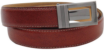 

Walletsnbags Men Formal Tan Genuine Leather, Genuine Leather Belt, B18