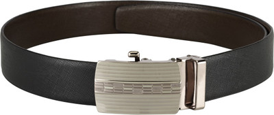 

Teakwood Men Formal Black Genuine Leather Belt