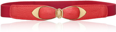 

Calvino Girls Casual, Evening/Party Red Artificial Leather Belt