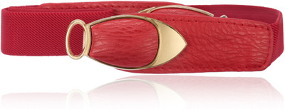 

Calvino Girls Casual, Evening/Party Red Artificial Leather Belt