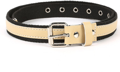 

Bluth Women Casual Black Canvas Belt