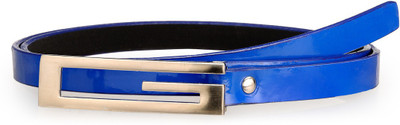 

Allura Women Evening/Party, Casual, Semi-formal Blue Synthetic Belt