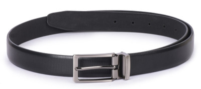 

Buckle Up Men Black Artificial Leather Belt