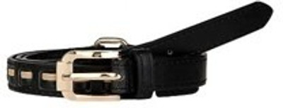 

Lino Perros Women Casual Black Artificial Leather Belt