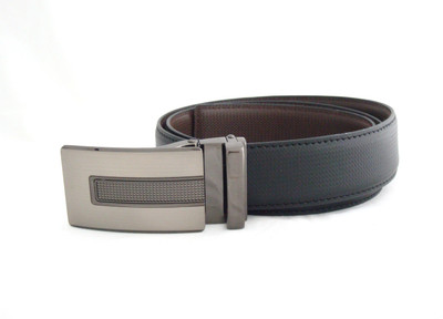 

SFA Men Black Artificial Leather Belt, Black and brown
