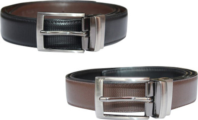

Unifashionate Men Formal, Casual Multicolor Artificial Leather Belt